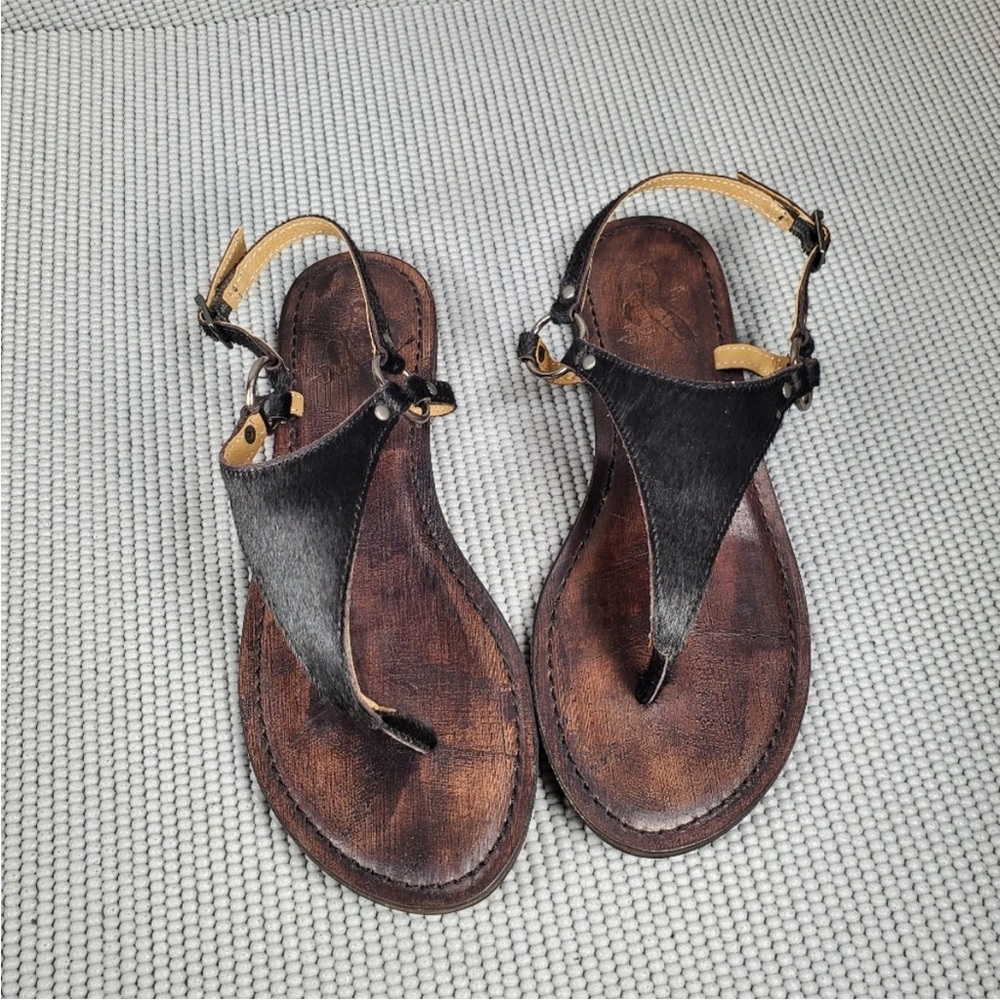 Freebird by Steven Palm Calf Hair Sandal